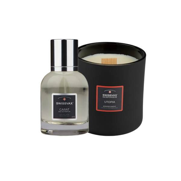 Set de Regalo Perfume y Vela Aromatica